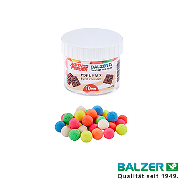 Balzer Method F. Pop Up Mix 10mm #Sweet Chocolate