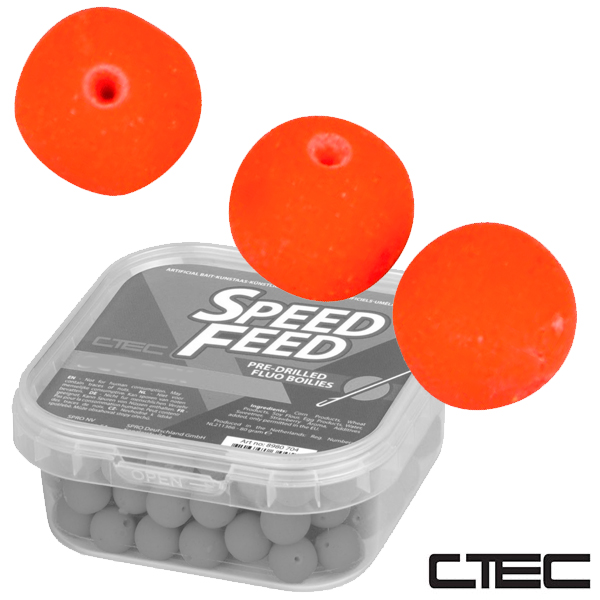 C-Tec Speedfeed Boilies 9mm #Strawberry