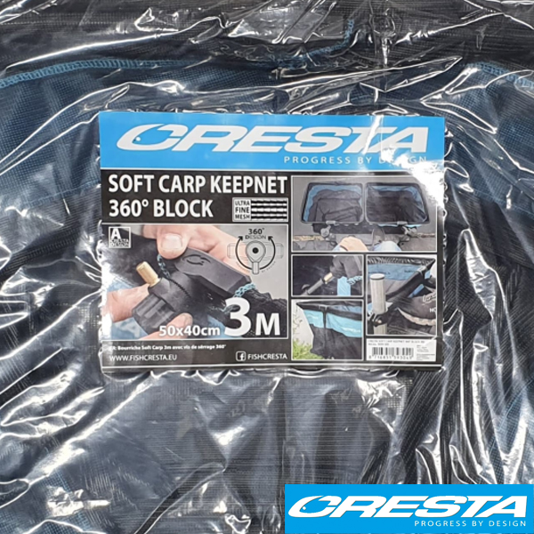 Cresta Soft Carp Keepnet 360 Block 3m