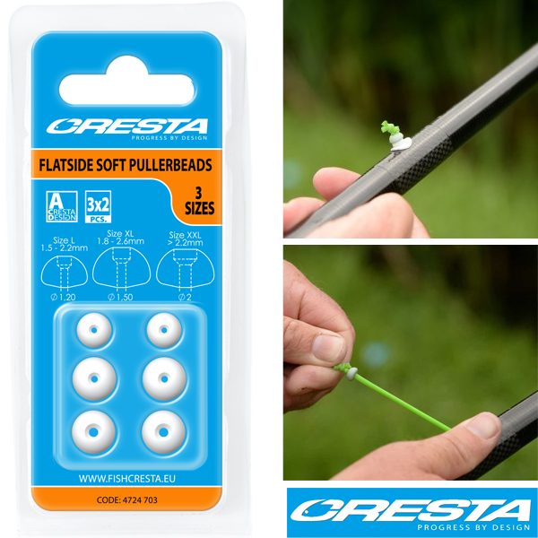 Cresta Flatside Soft Pullerbeads 3 Sizes
