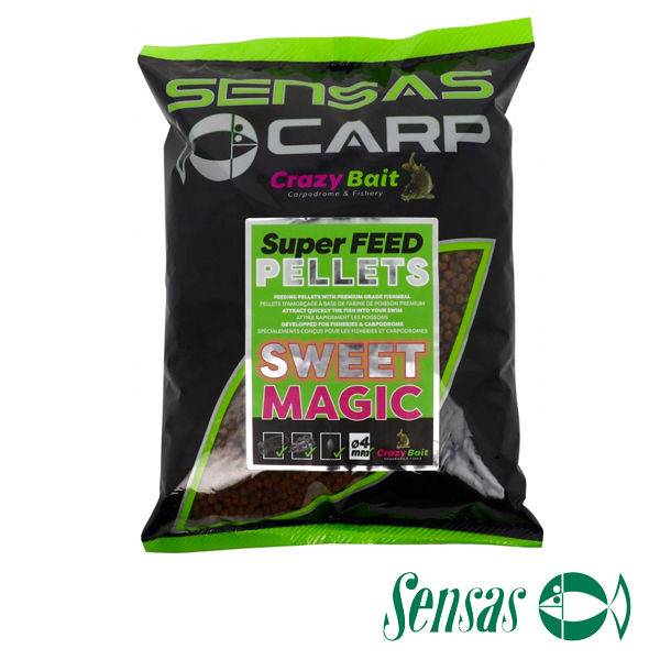 Sensas Super Feed Pellets Sweet Magic 2mm 700g