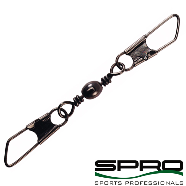 Spro Double Safety-Snap Swivel #08