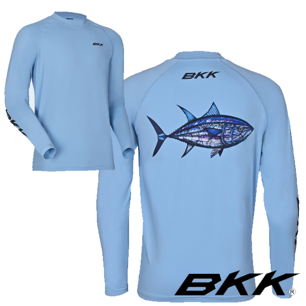BKK Long Sleeve Performance Shirt #Light Blue Tuna M
