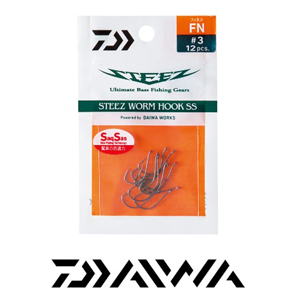 Daiwa Steez Worm Hook SS Finesse #2