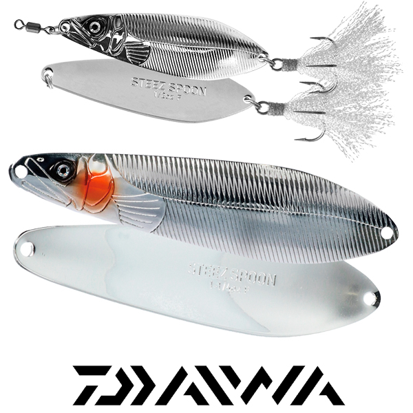 Daiwa Steez Spoon 22g #Silver