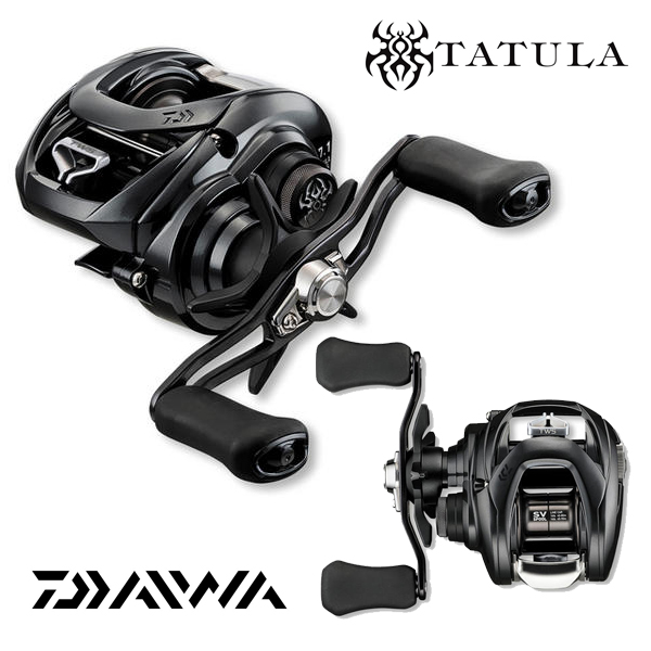 Angelrolle Daiwa Tatula 2020 Casting Spinnageln Rotierende Spule Meer Black Bass 