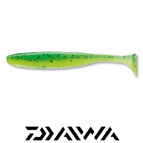 Daiwa Tournament D`Fin UV 10cm #Chartreuse Tiger