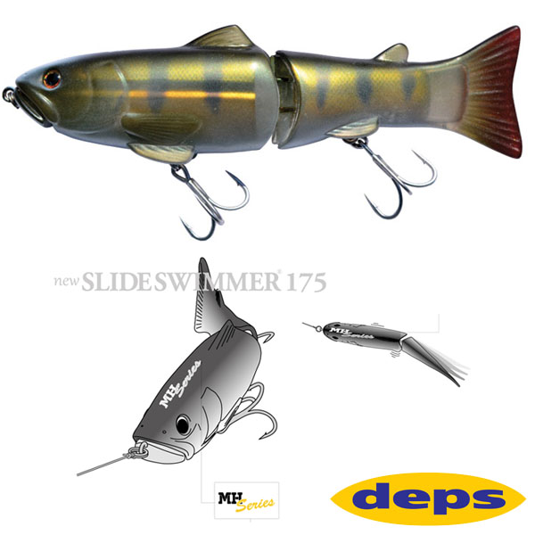 Deps New Slide Swimmer 175 MH Limited #Perch