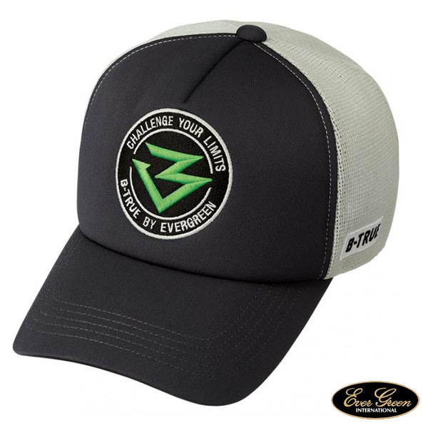 Ever Green B-True Circle Logo Cap #Charcoal Grey