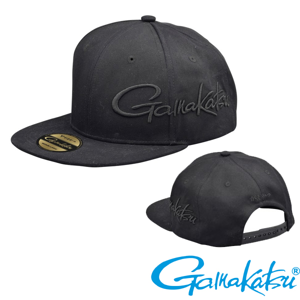 Gamakatsu Flat Cap #Black