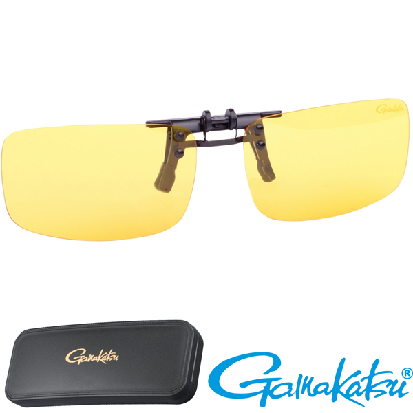 Gamakatsu G-Glasses Clip On Glasses #Glass Amber