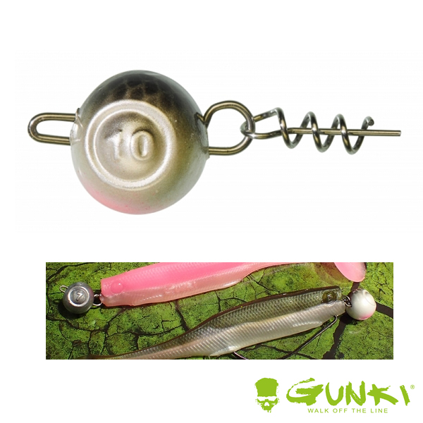 Gunki G'Flip Natur Schwarz Silber 3,5g