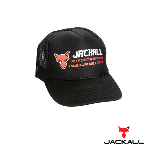 Jackall Mesh Cap Type2 Black/Black