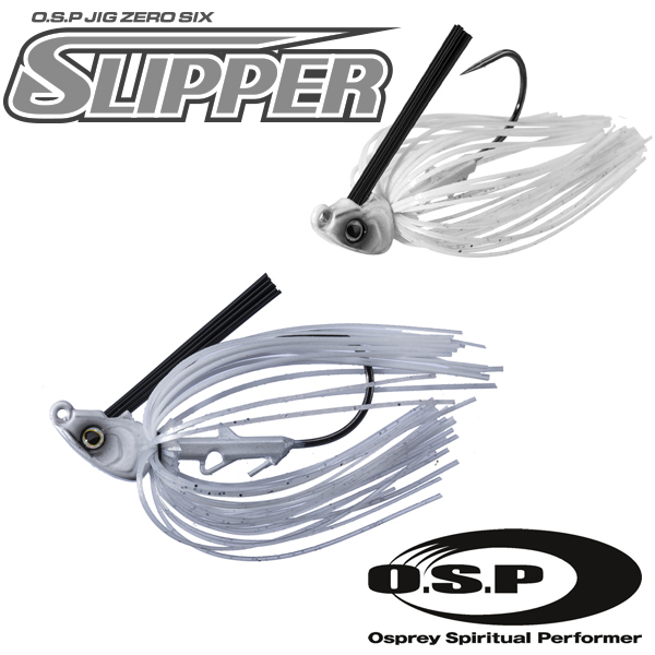 OSP Jig Zero Six Slipper 1/4oz #CS02 White Shiner