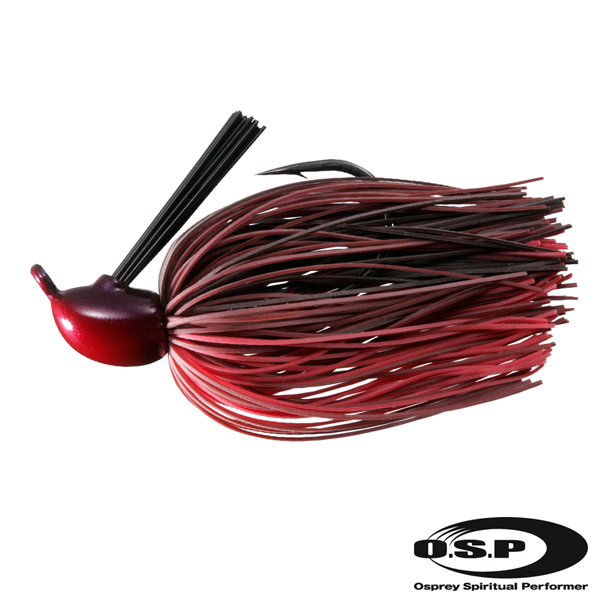 OSP Zero One Jig 14g #F06 Brown/Lever/Red
