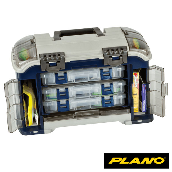 Plano Angled Storage System 3600 Blue/Silver Anglerkoffer