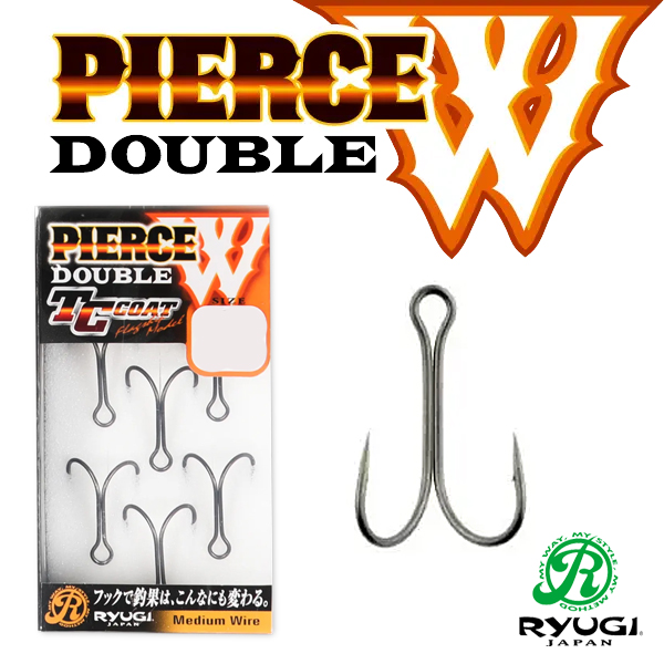 Ryugi HPW060 Pierce Double Hook #8