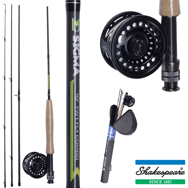 Sigma 9ft 5WT 4PC Fly Combo