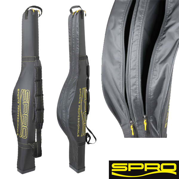 Spro Semi-Hard Rod Case Black 150cm