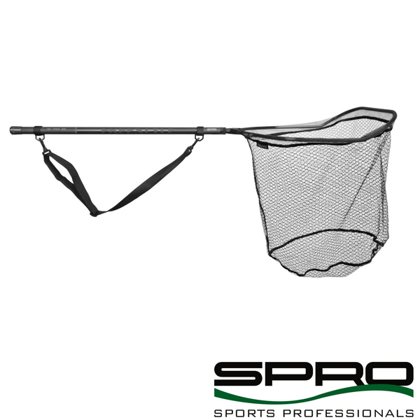 SPRO Freestyle Rubber Net Black 50x40x50