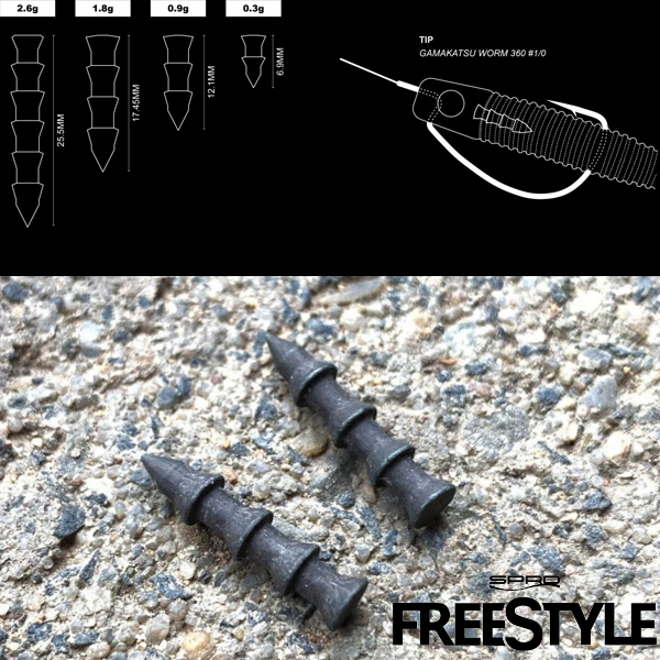 Freestyle Tungsten Level Spikes 0,3g