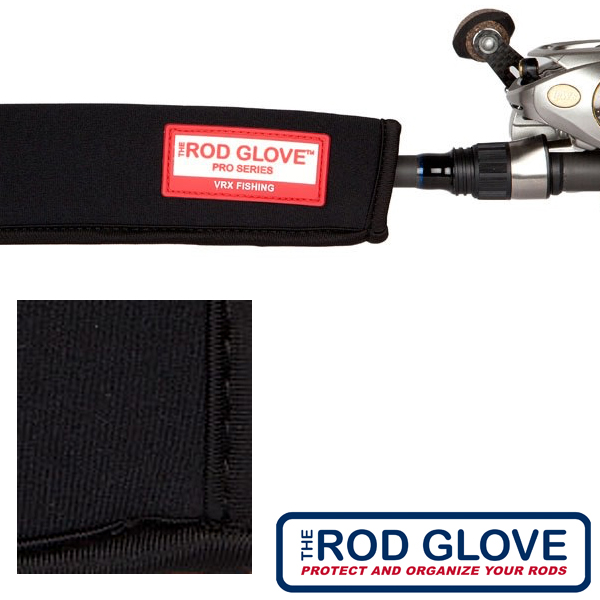 VRX Rod Glove Pro Series Casting Neoprene Standard Black