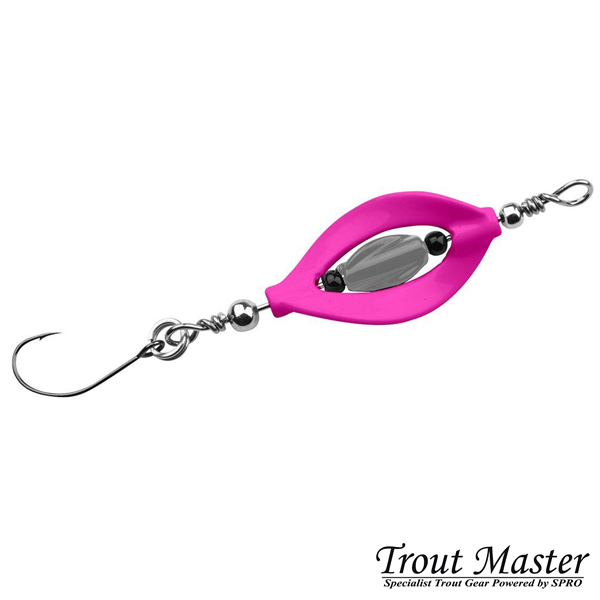 Trout Master Incy Double Spin Spoon 3,3g #Violet