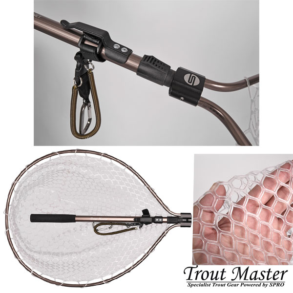 Trout Master River Rubber Flick Net