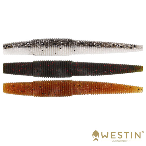 Westin Ned Worm 9cm 5g Clear Water Mix