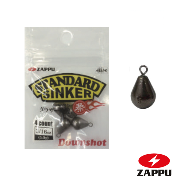 Zappu Standard Sinker Downshot 1/4oz