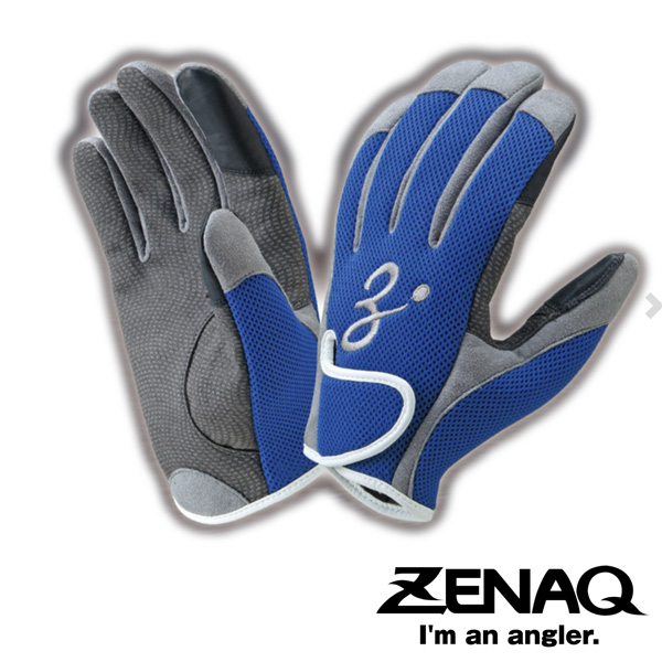 Zenaq 3D Short Glove Blue LL
