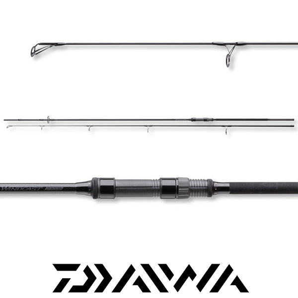 Daiwa Black Widow carp 12ft 3,60m 3lbs karpfenrute 50mm start anillo carpas vara 