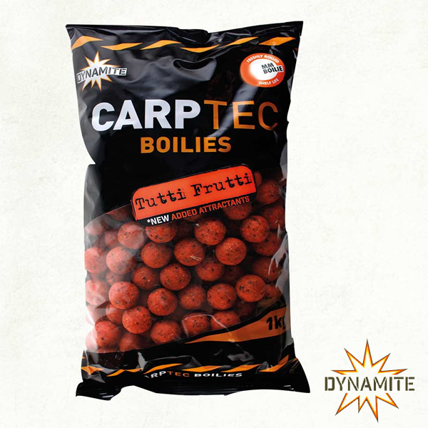 Dynamite Baits Carptec Boilies Tutti Frutti 1kg 15mm
