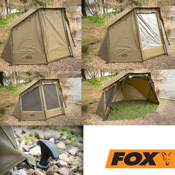 Fox Eos 60" Brolly System Eos 60in Brolly System für Karpfenangeln Camping 