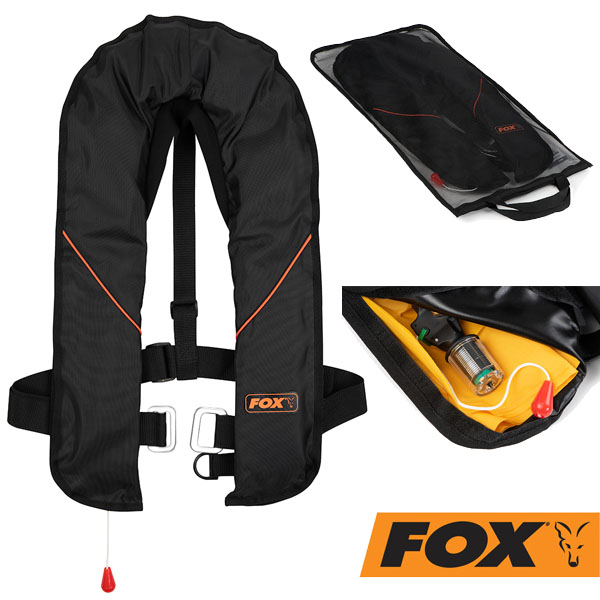 Fox Life Jacket #Black&Orange