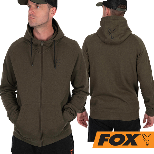 Fox Collection Lightweight Hoody Green/Black #Large