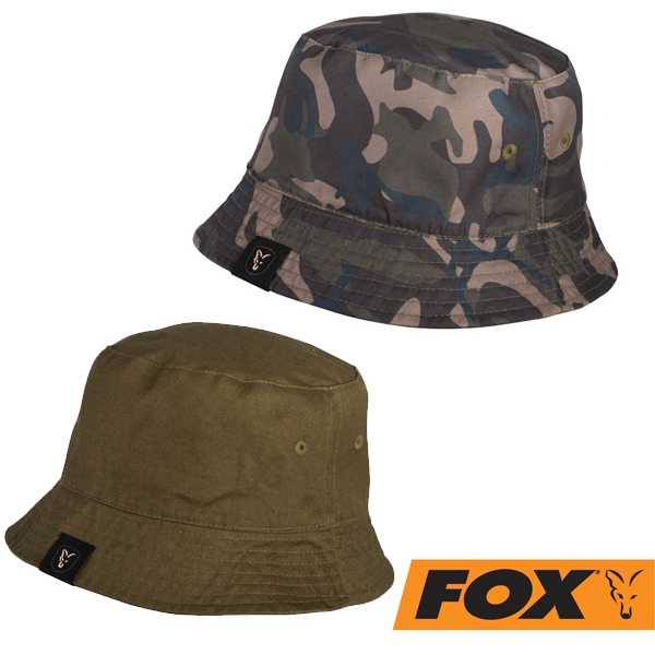 Fox Khaki/Camo reverse Bucket Hat