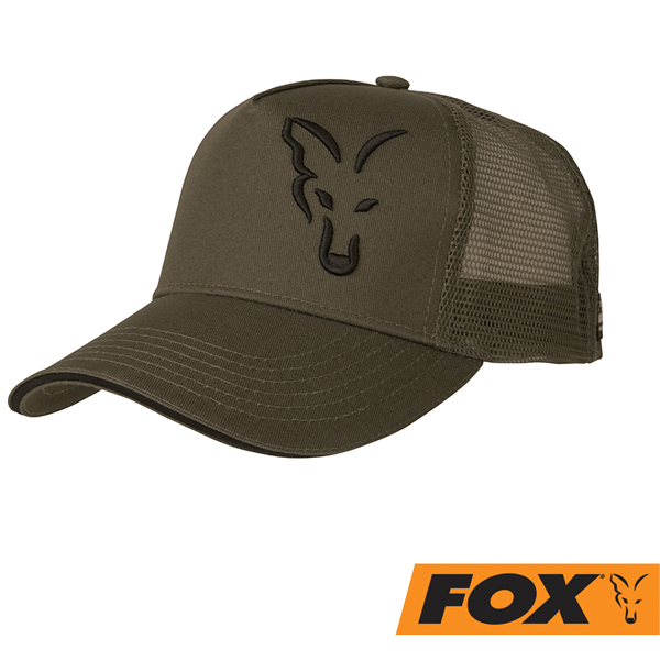 Fox Green/Black Trucker Cap