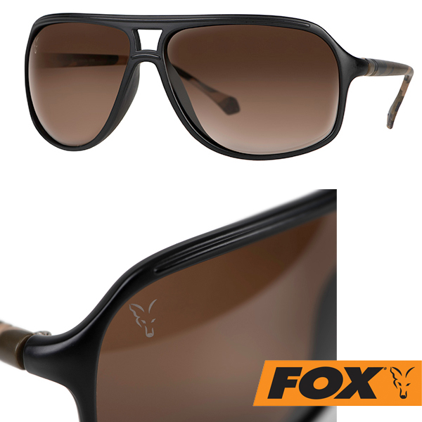 Fox AV8 Sunglasses Camo/Black Brown Lenses