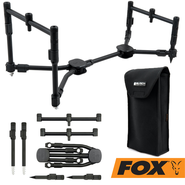 Fox Black Label QR 3 Rod Pod Complete Kit