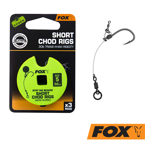 Fox Stiff Chod Rig Short 30lb #5