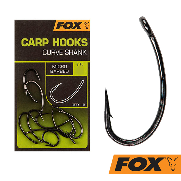 Fox Edges Carp Hook Curve Shank 2