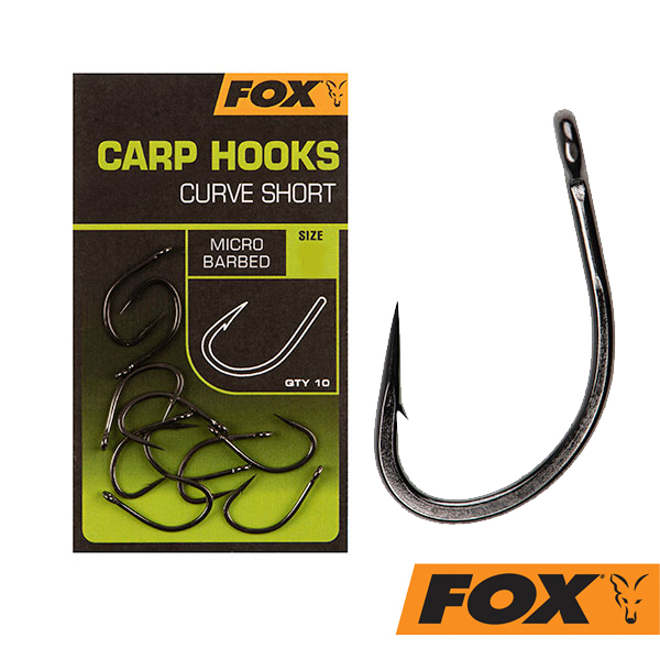 Fox Edges Carp Hook Curve Shank Short 2