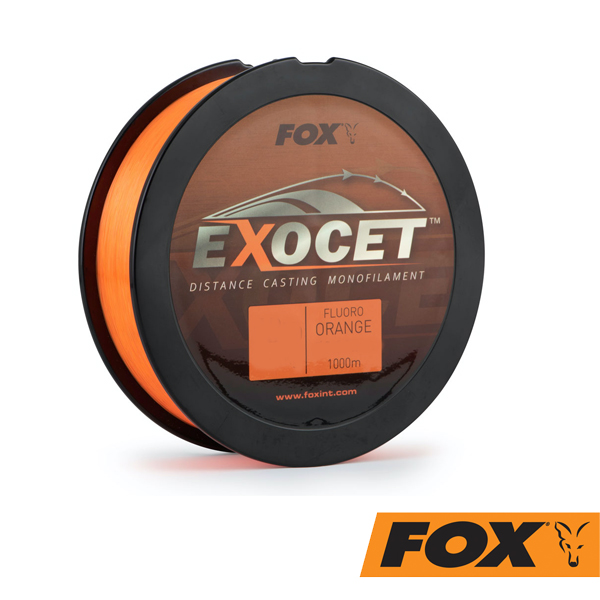 Fox Exocet Fluoro Orange Mono 0,26mm 4,9kg