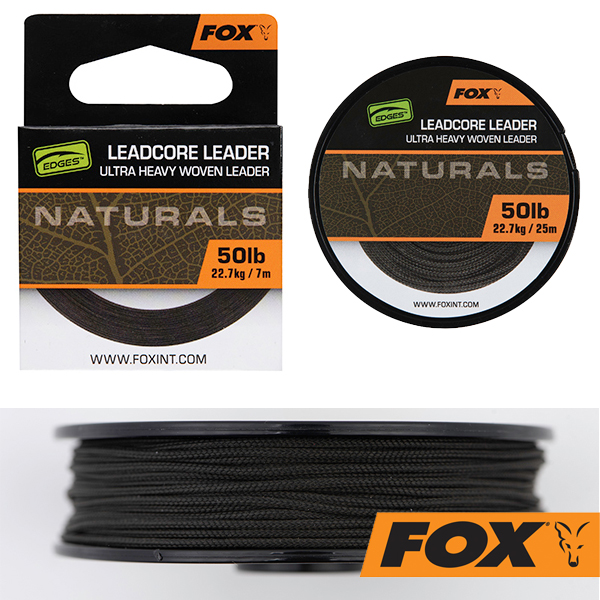Fox Naturals Leadcore 25m 50lb