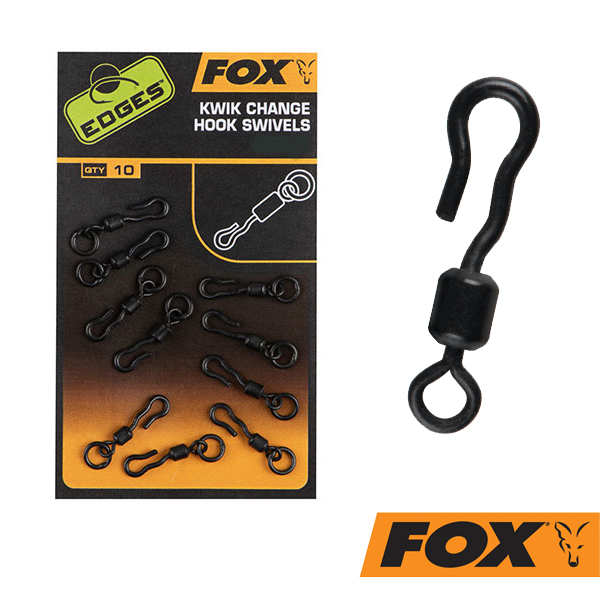 Fox Edges Kwik Change Hook Swivel #10