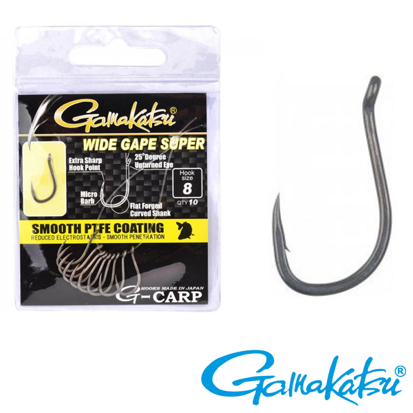 Gamakatsu G-Carp Wide Gape Super #10