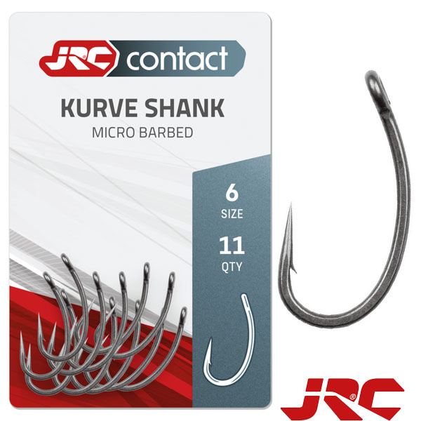 JRC Kurve Shank Carp Hook #6