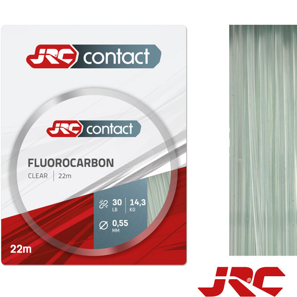 JRC Contact Fluorocarbon Clear 20lb 22m