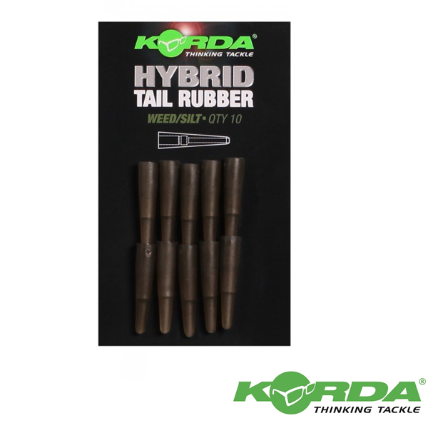 Korda Hybrid Tail Rubber #Weed/Sylt